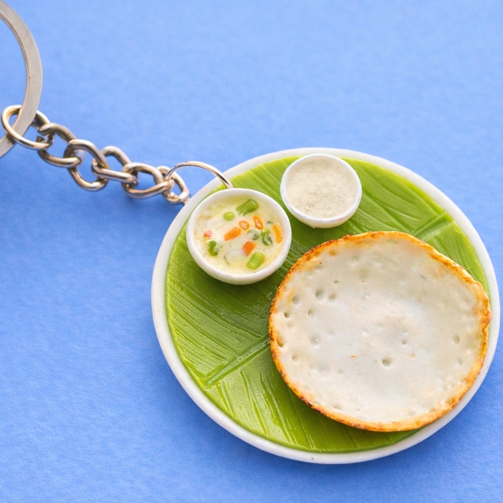 Appam Miniature Keychain
