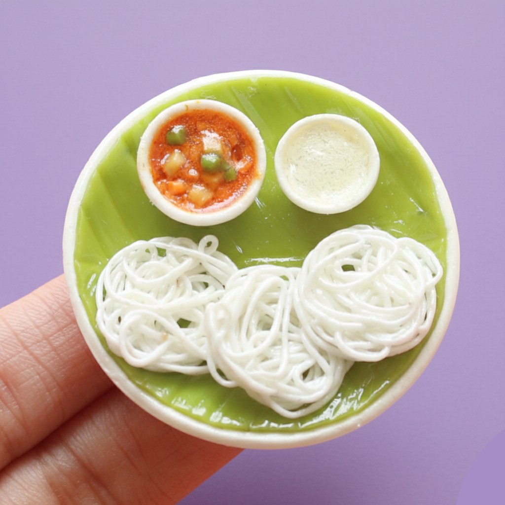 Idiyappam Miniature Magnet