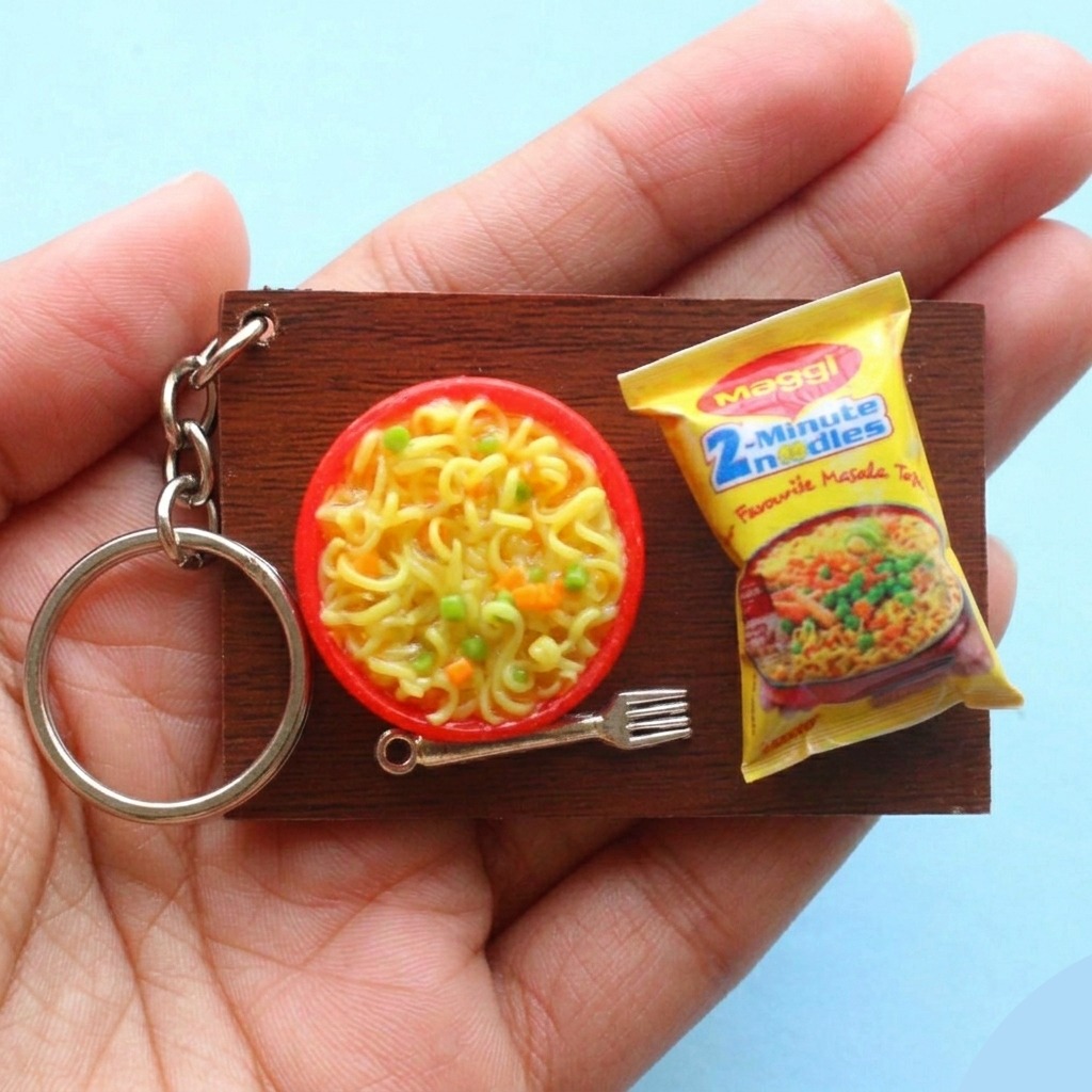 Maggi Miniature Keychain