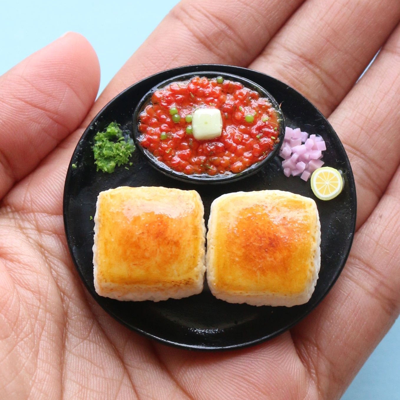 Pav Bhaji Miniature Magnet