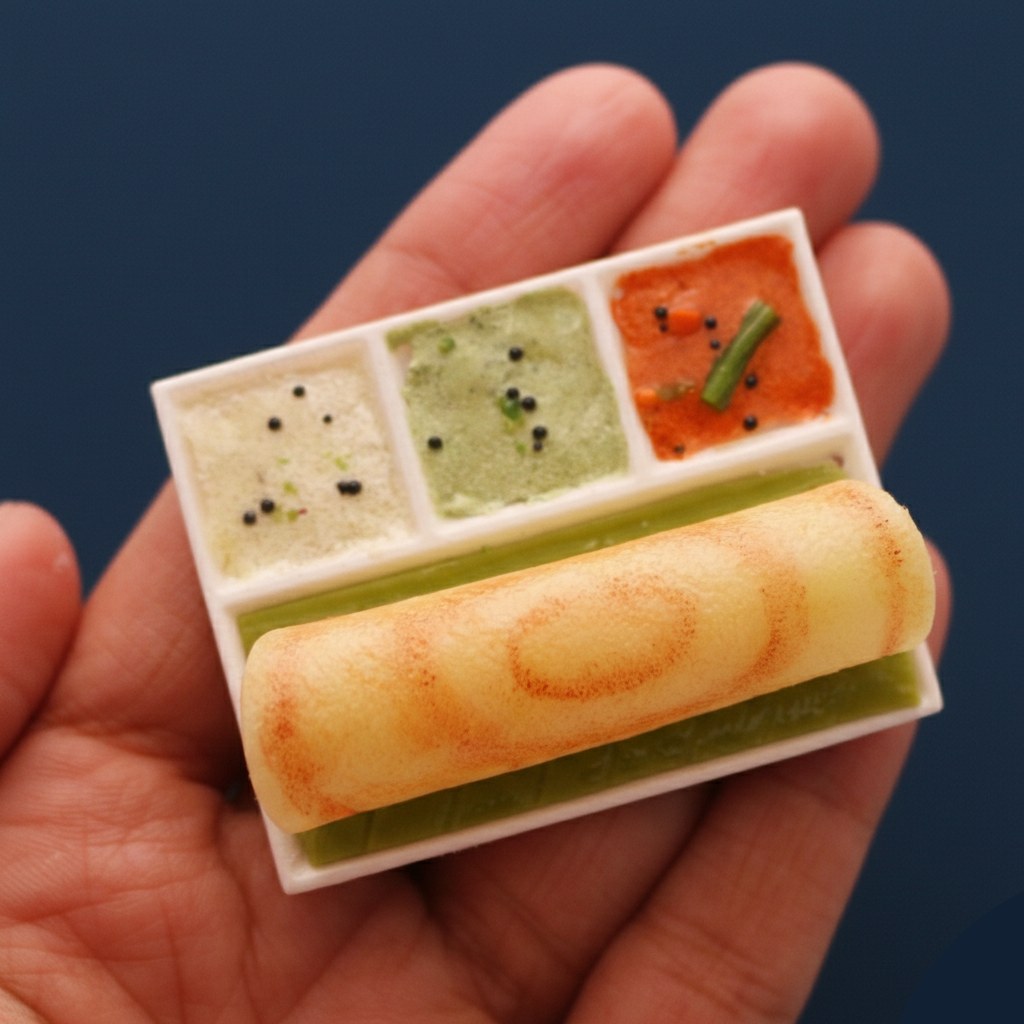 Ghee Roast Dosa Miniature Magnet
