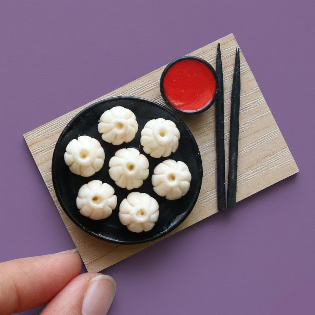 Dim sum Miniature Magnet