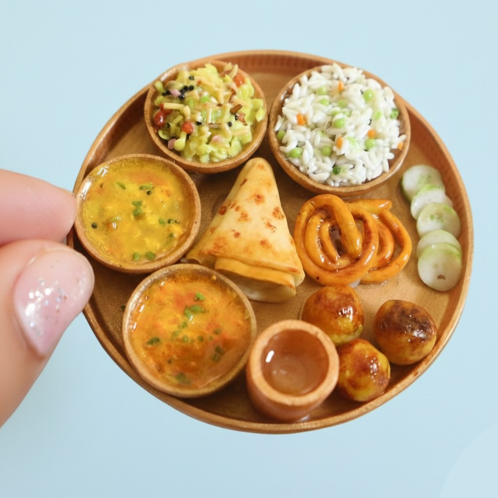 Madhya Pradesh Thali Miniature Magnet