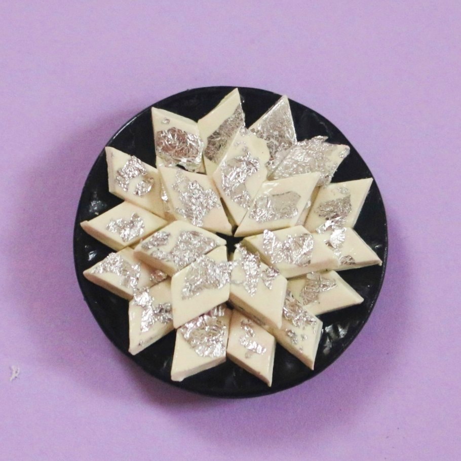 Kaju Katli Miniature Magnet
